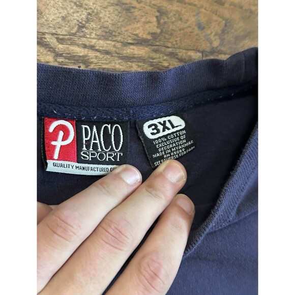 Vintage 90’s Y2K Style Paco Sport Aerodynamic T Shirt - Picture 4 of 4
